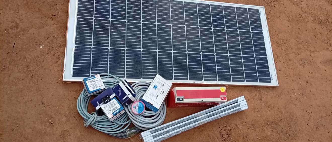 Kit solaire pour pouvoir étudier le soir