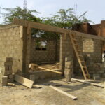 construction du magasin